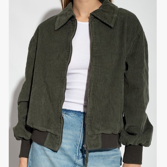 NWT LEVI'S Green Corduroy Jacket - Picture 2 of 5